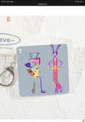 Jax & Zoobie Keychain – The Amazing Digital Circus